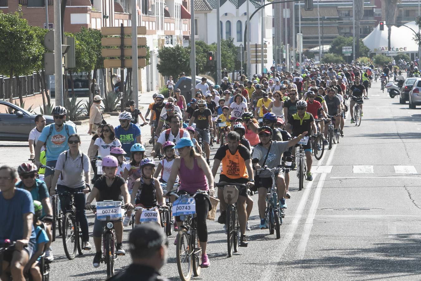Las mejores imágenes de la Fiesta de la Bicicleta en Córdoba