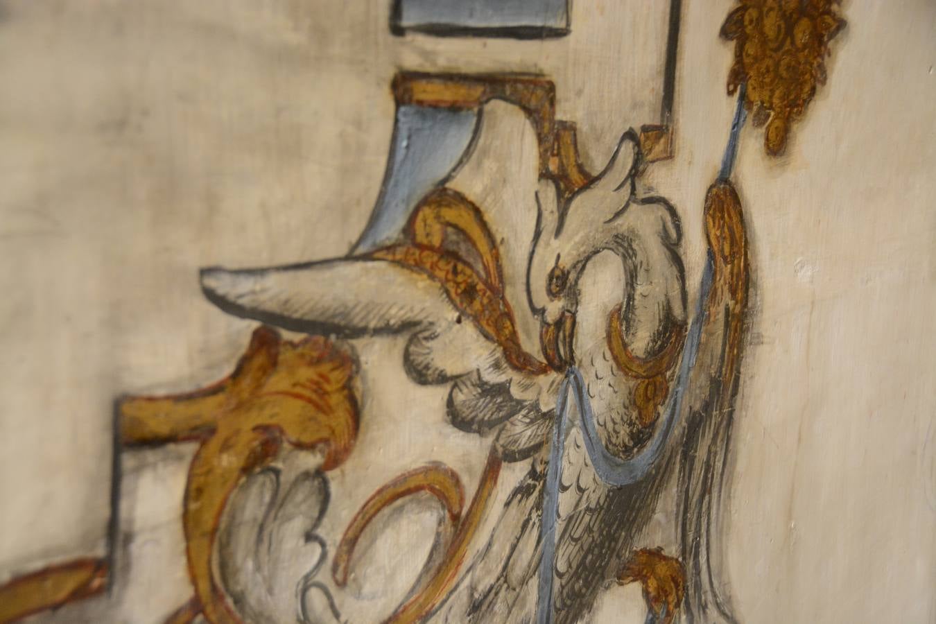 Las pinturas murales de la capilla del Calvario, completamente restauradas