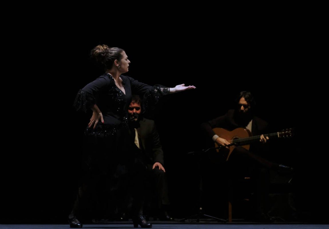 En imágenes, el baile de Pastora Galván en la Bienal de Flamenco de Sevilla 2018