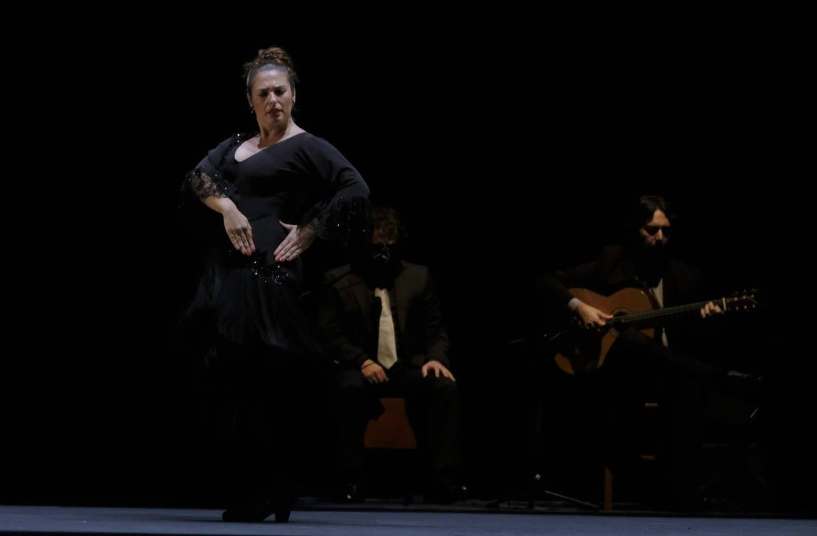 En imágenes, el baile de Pastora Galván en la Bienal de Flamenco de Sevilla 2018