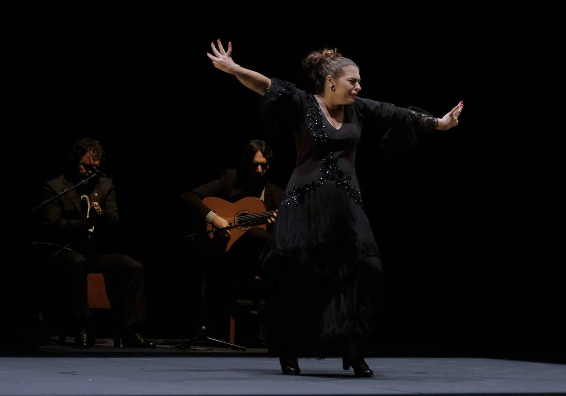 En imágenes, el baile de Pastora Galván en la Bienal de Flamenco de Sevilla 2018