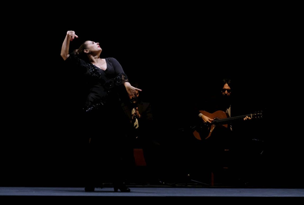 En imágenes, el baile de Pastora Galván en la Bienal de Flamenco de Sevilla 2018