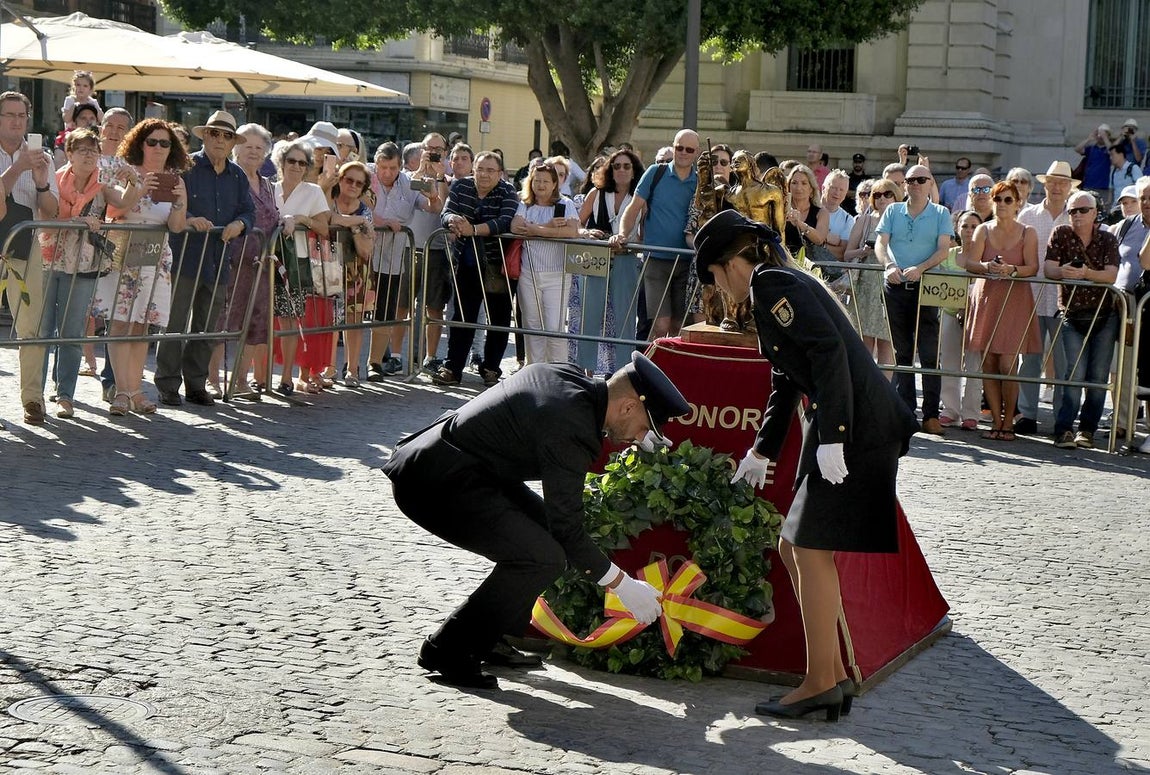 La Policía Nacional celebra su día en la Plaza de San Francisco