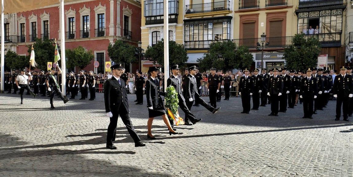 La Policía Nacional celebra su día en la Plaza de San Francisco
