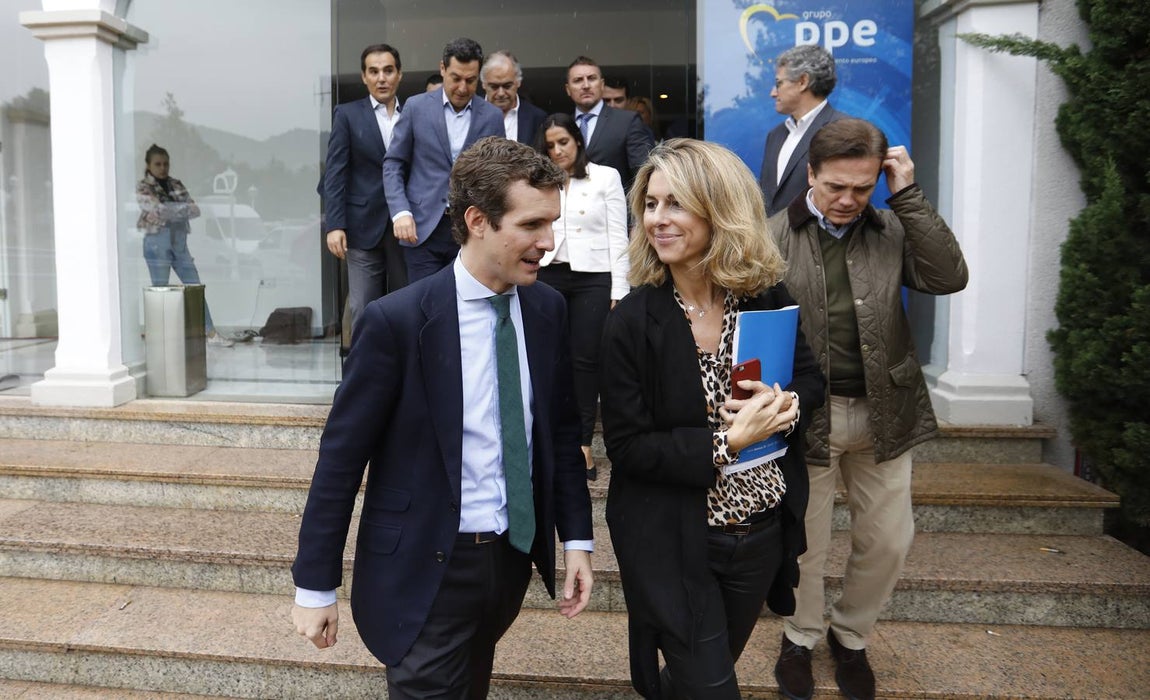 La visita de Pablo Casado a Córdoba, en imágenes