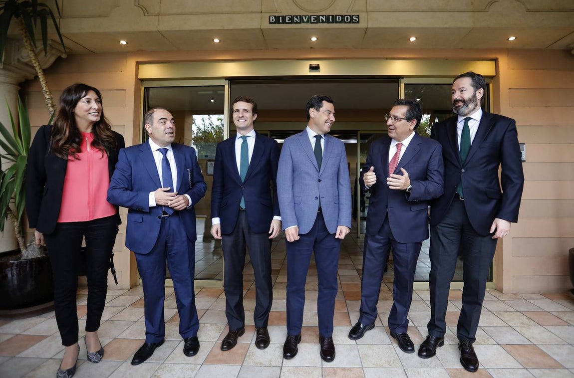 La visita de Pablo Casado a Córdoba, en imágenes