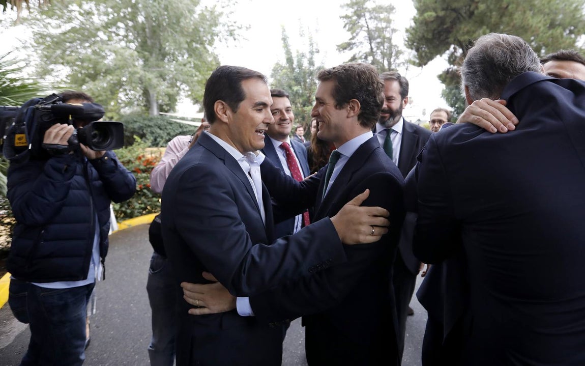 La visita de Pablo Casado a Córdoba, en imágenes
