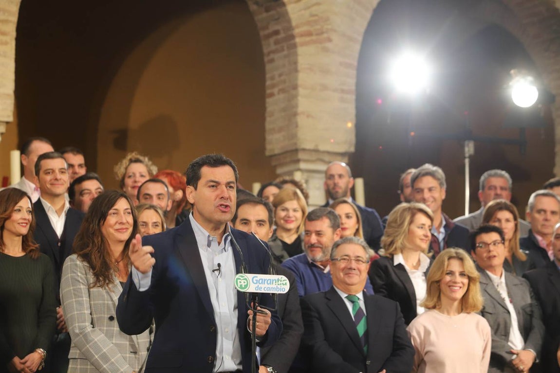 La presentación en Palma del Río de las listas del PP a las elecciones andaluzas, en imágenes