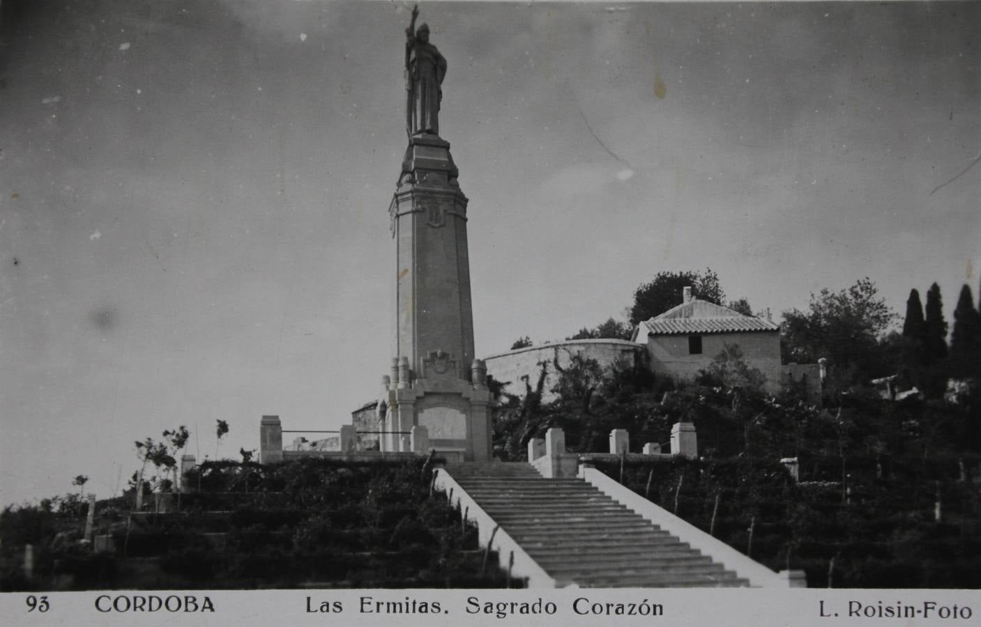 Los primeros años del monumento al Sagrado Corazón de Jesús de Córdoba, en imágenes