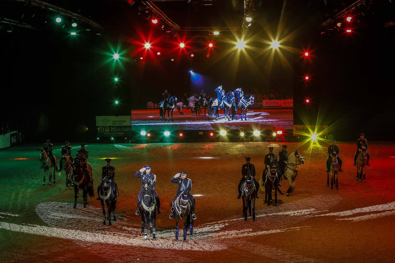 Las imágenes del espectáculo de inauguración de Sicab 2018 en Sevilla