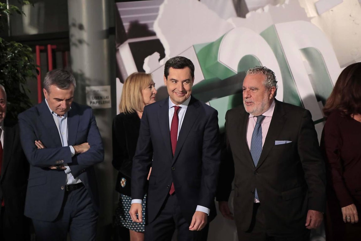 En imágenes, primer debate electoral de los líderes políticos andaluces en Canal Sur