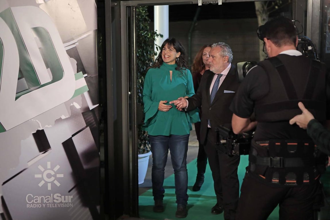 En imágenes, primer debate electoral de los líderes políticos andaluces en Canal Sur