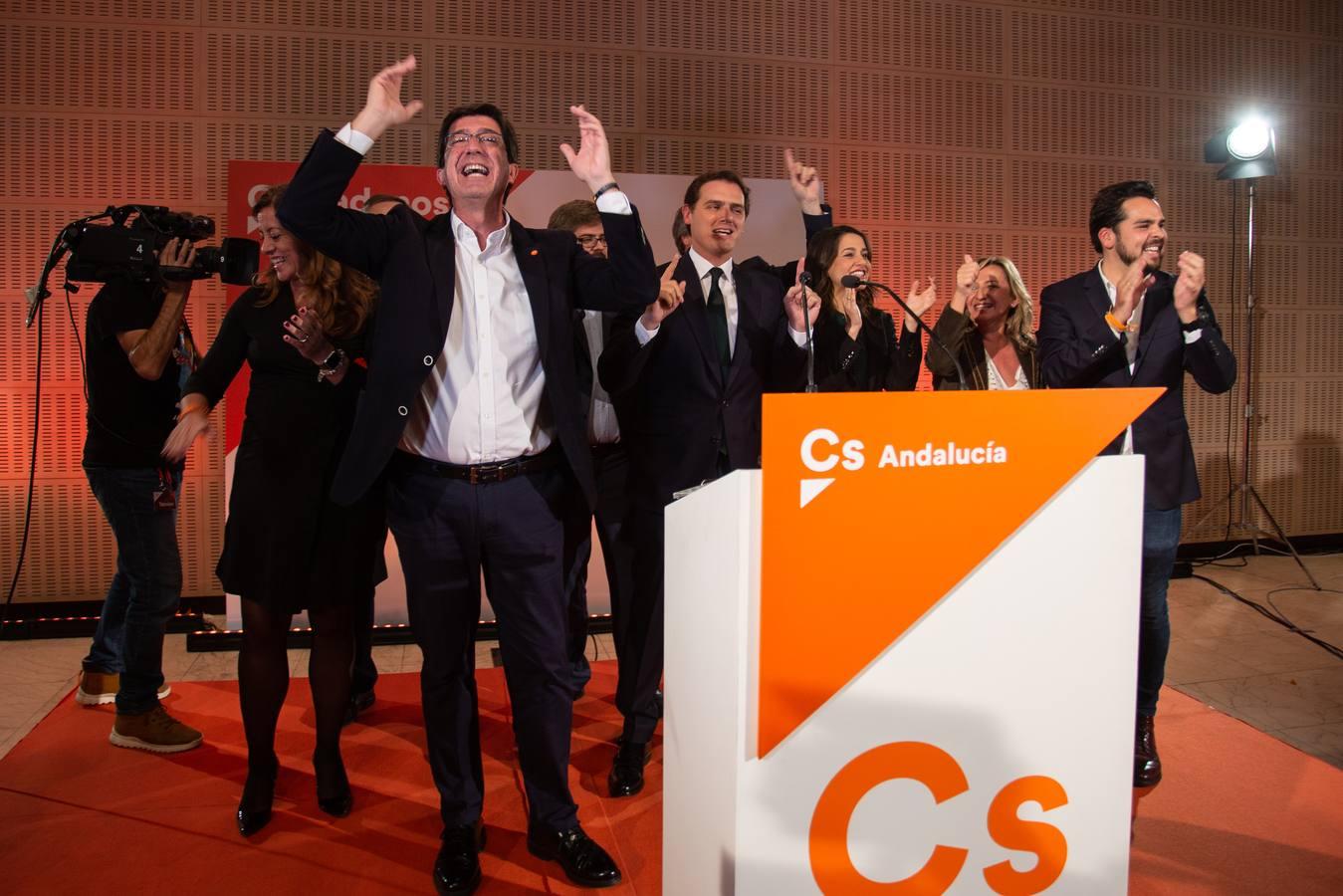 Ciudadanos presentará su candidatura a la Presidencia de la Junta porque «tiene que liderar el cambio quien crece»