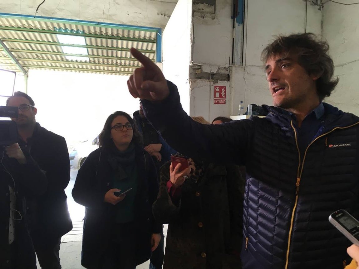 Pepe Domínguez, director de Arte de «La Peste». 