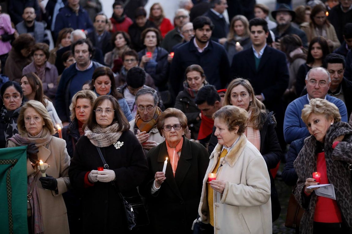 La concentración por el derecho a la vida en Córdoba, en imágenes