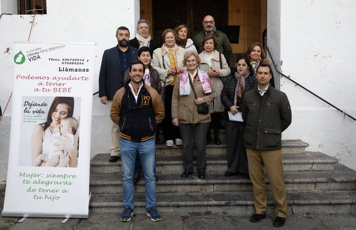 La concentración por el derecho a la vida en Córdoba, en imágenes