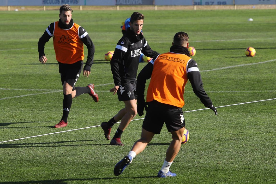 El primer entreno del año a puerta abierta, en imágenes