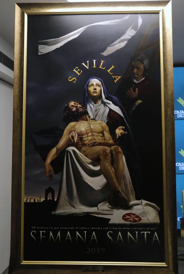 La presentación del cartel de la Semana Santa de Sevilla 2019