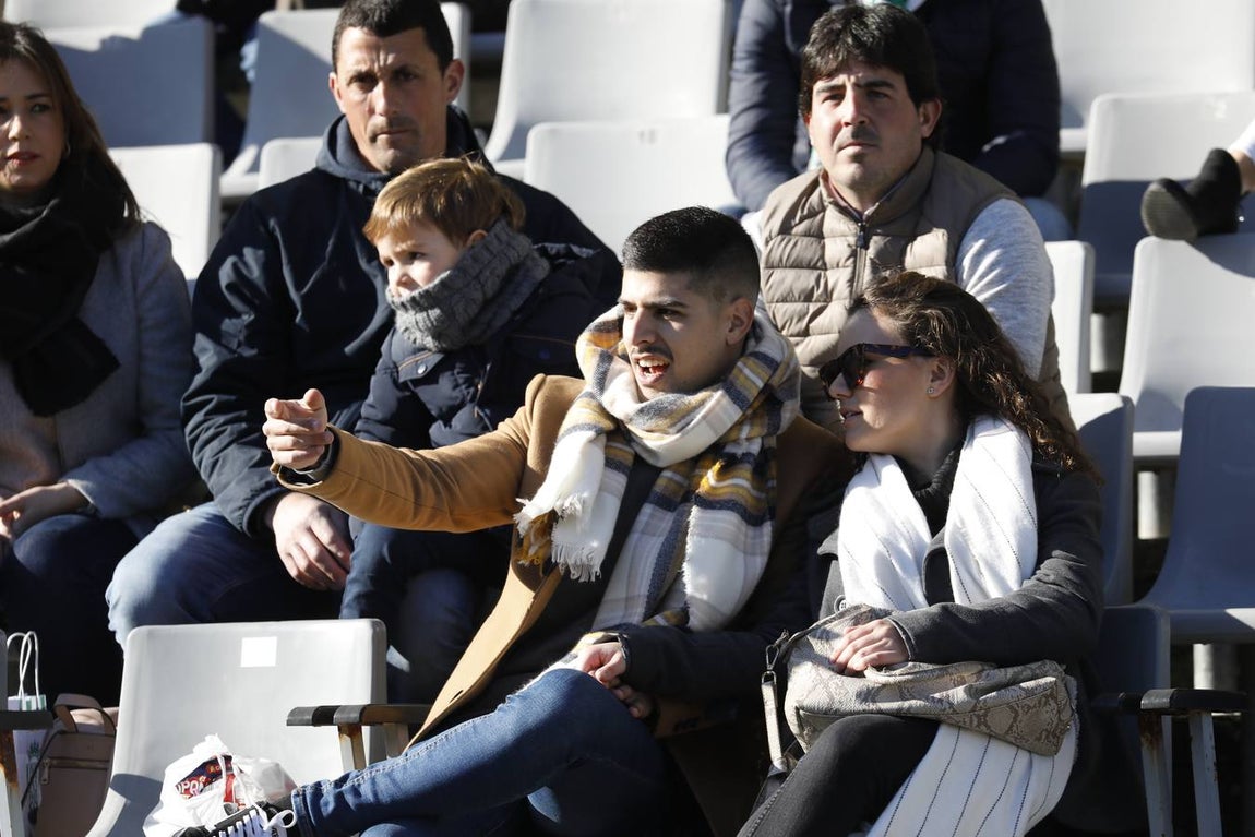 El ambiente en las gradas del Córdoba-Rayo Majadahonda