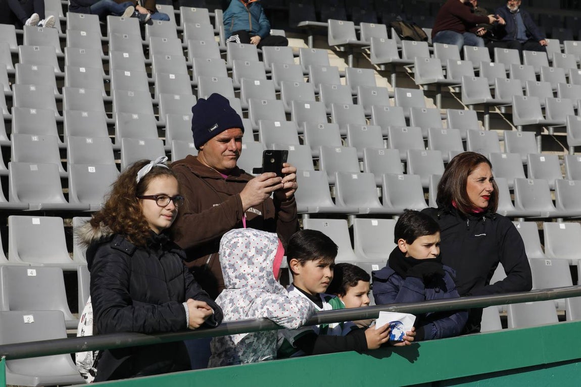 El ambiente en las gradas del Córdoba-Rayo Majadahonda