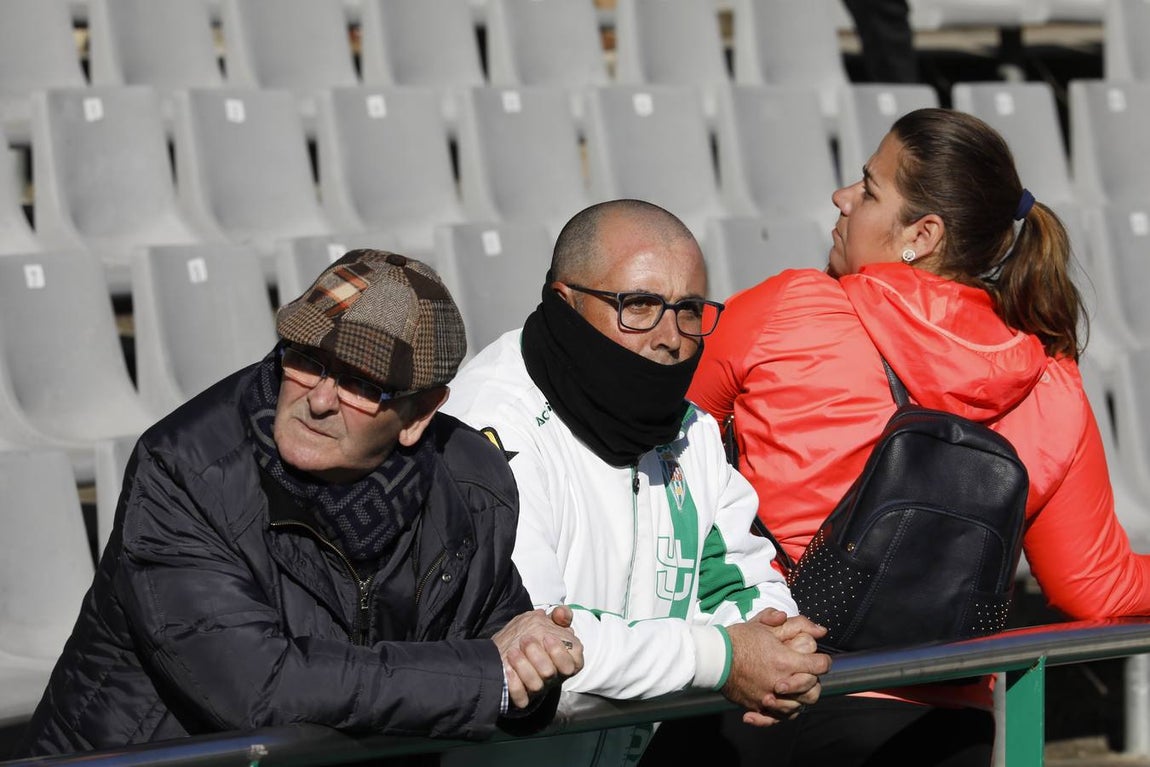 El ambiente en las gradas del Córdoba-Rayo Majadahonda