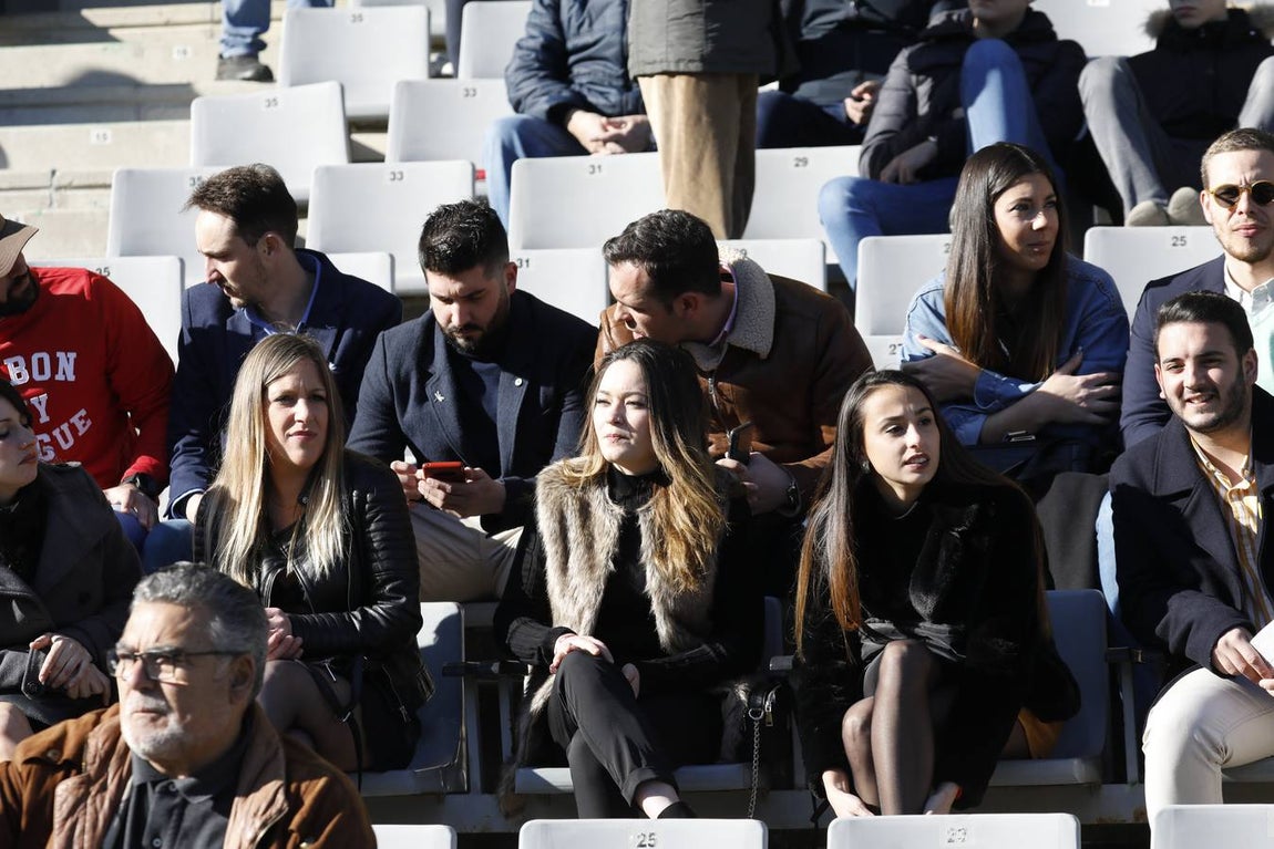 El ambiente en las gradas del Córdoba-Rayo Majadahonda