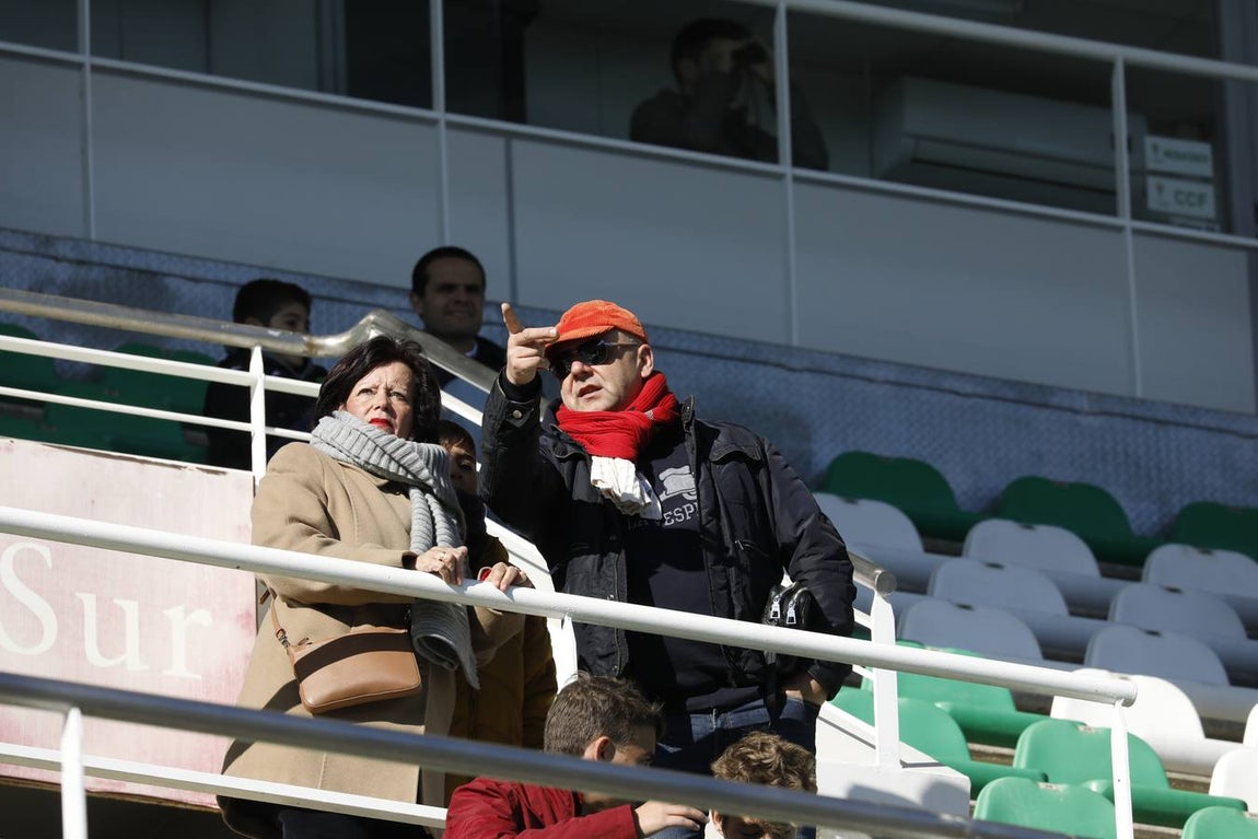 El ambiente en las gradas del Córdoba-Rayo Majadahonda