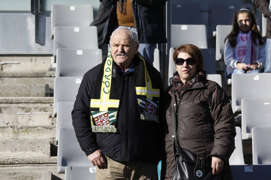 El ambiente en las gradas del Córdoba-Rayo Majadahonda