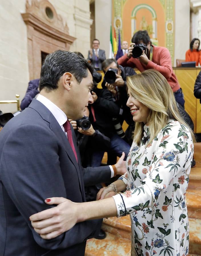 En imágenes, la investidura de Juanma Moreno Bonilla