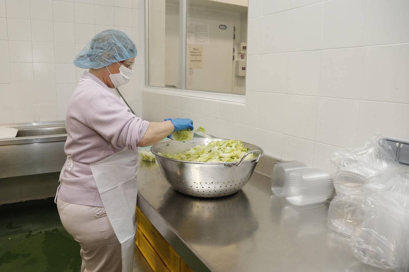 El nuevo tren de lavado de la cocina del Reina Sofía, en imágenes