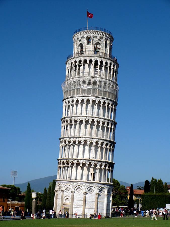Torre de Pisa. 3,2 millones de visitantes al año