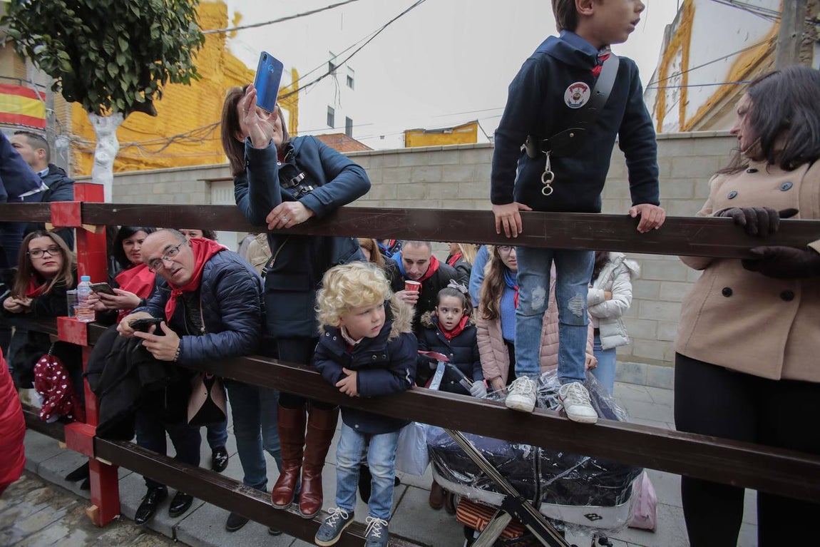 Rotundo éxito del encierro en honor a San Sebastián en la Puebla del Río