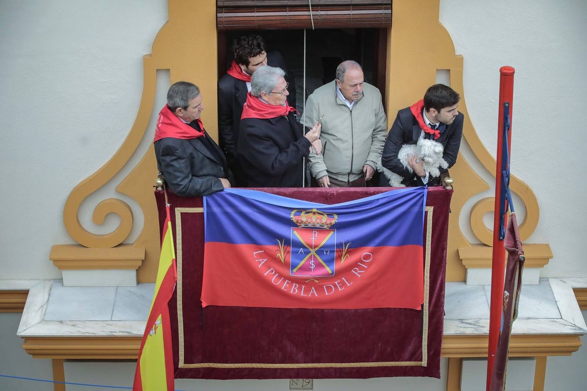 Rotundo éxito del encierro en honor a San Sebastián en la Puebla del Río