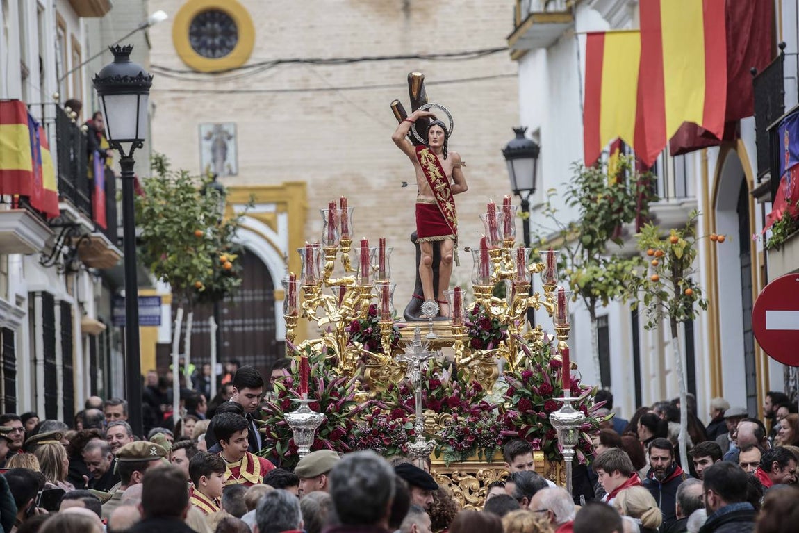 Rotundo éxito del encierro en honor a San Sebastián en la Puebla del Río