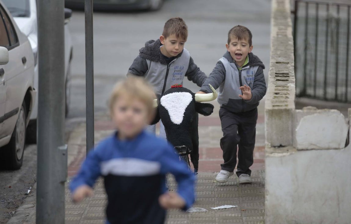 Rotundo éxito del encierro en honor a San Sebastián en la Puebla del Río