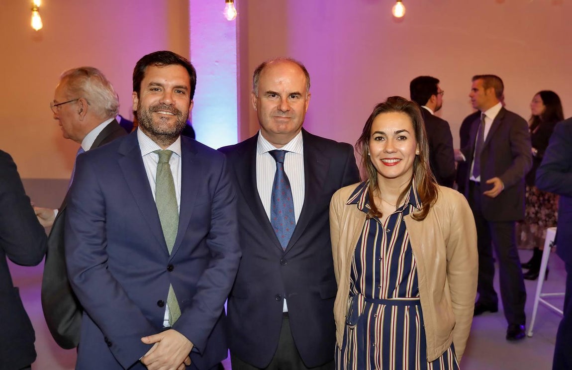 Ignacio Moreno Bustamante, Fernando Rebollo García y Esperanza Martínez Bermúdez