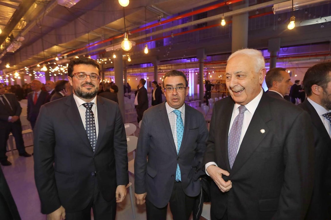 Francisco Poyato Pino, Francisco Robles Rodríguez y Ignacio Montaño Jiménez