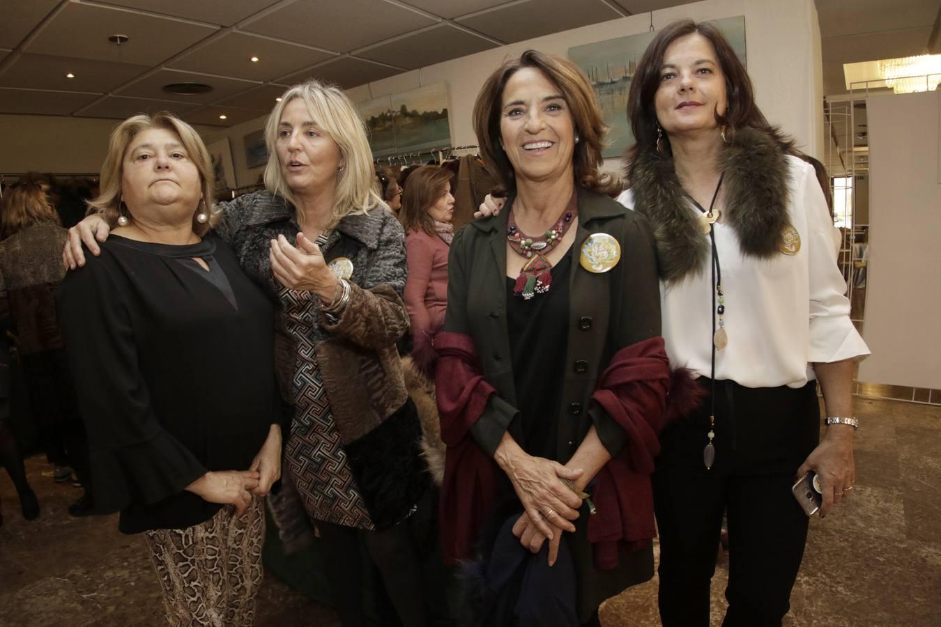 Lina Parra, Mónica de Soto, Lourdes de Soto y Reyes Mantecón