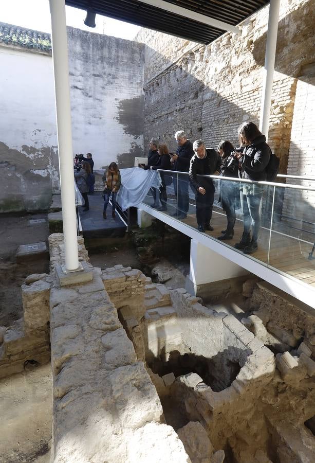 Los restos del solar junto a la Sinagoga de Córdoba, en imágenes