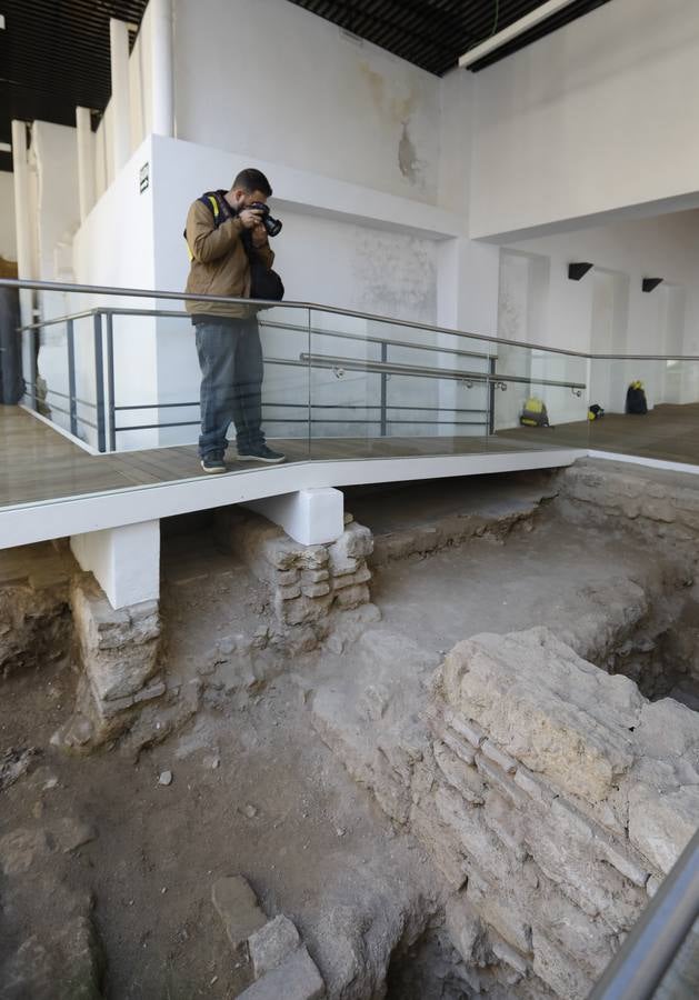 Los restos del solar junto a la Sinagoga de Córdoba, en imágenes