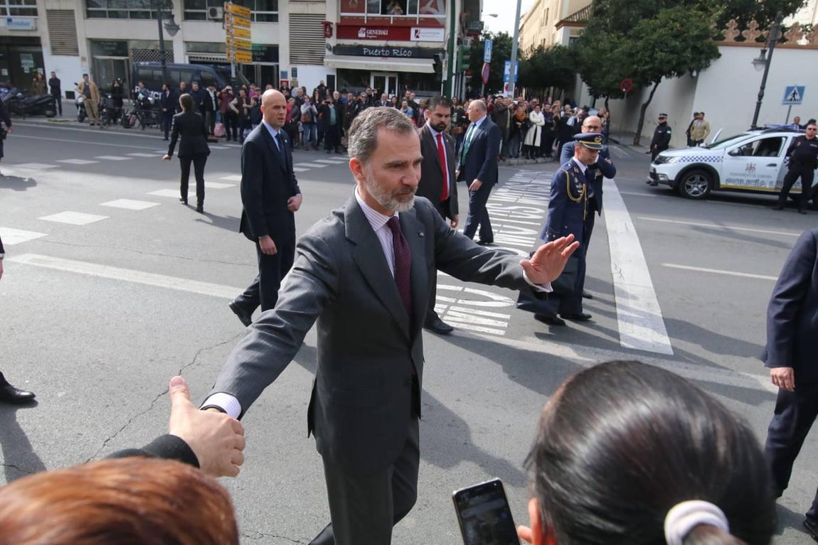 El recibimiento a los Reyes en la Diputación de Córdoba, en imágenes