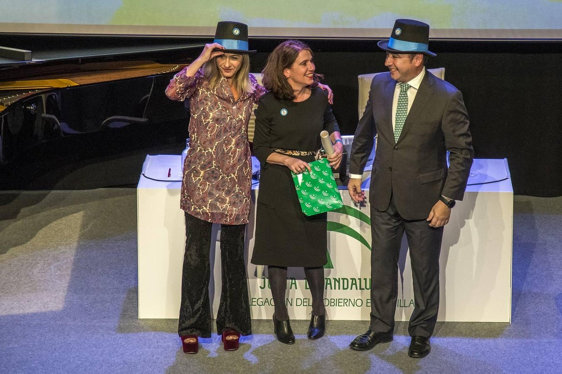 Entrega de Banderas de Andalucía de la provincia de Sevilla