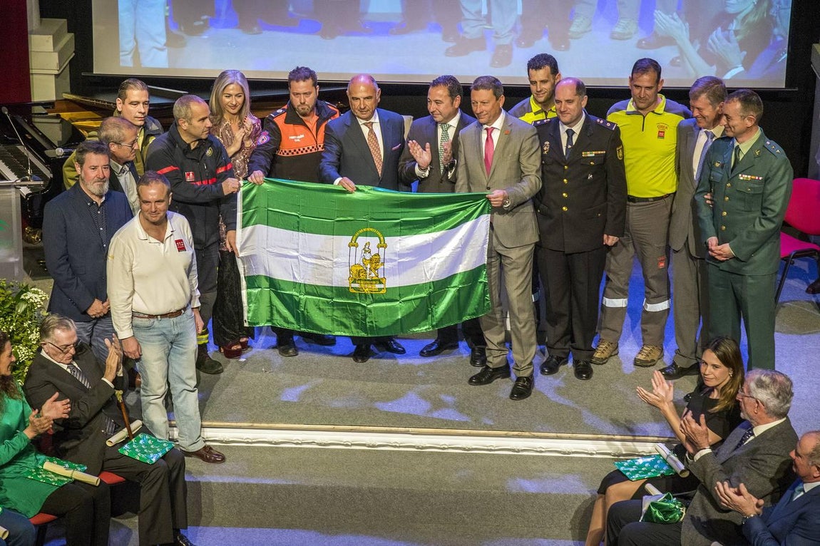 Entrega de Banderas de Andalucía de la provincia de Sevilla