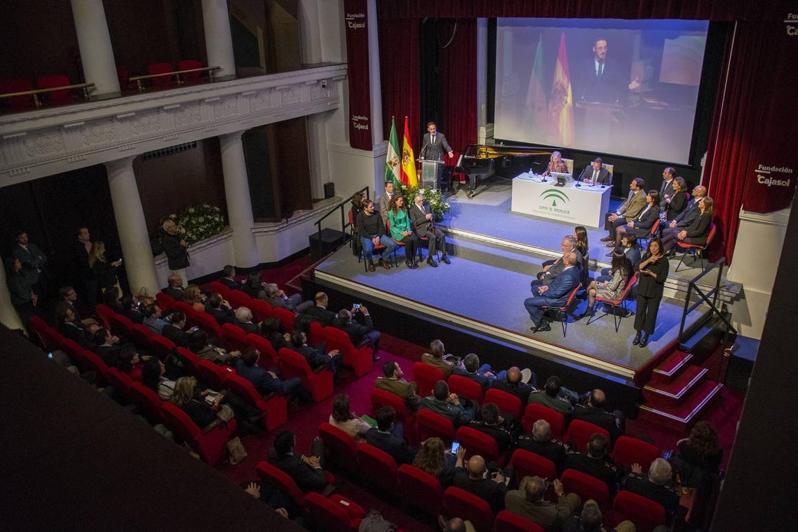 Entrega de Banderas de Andalucía de la provincia de Sevilla