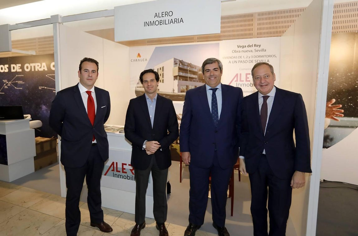 David Salado, Alberto Romero, José Ortiz y Álvaro Rodríguez Guitart