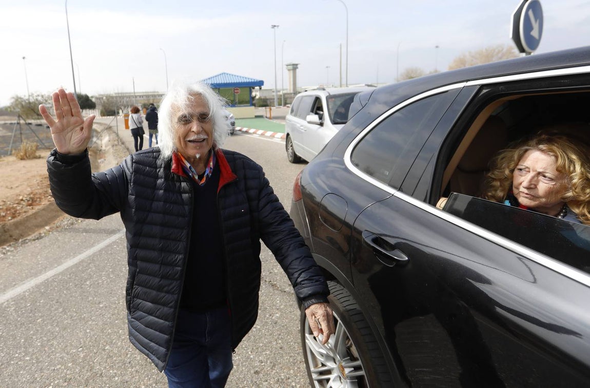 En imágenes, Rafael Gómez sale de la cárcel de Córdoba