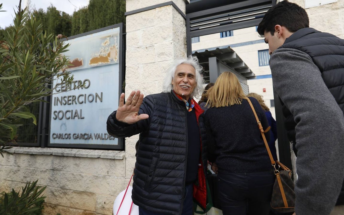 En imágenes, Rafael Gómez sale de la cárcel de Córdoba