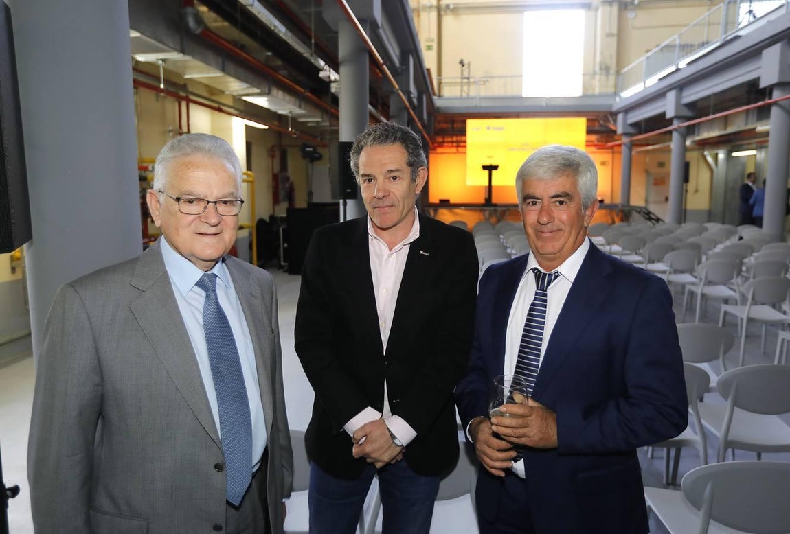 Juan Cano, Rafael Domínguez y Alberto Garrocho