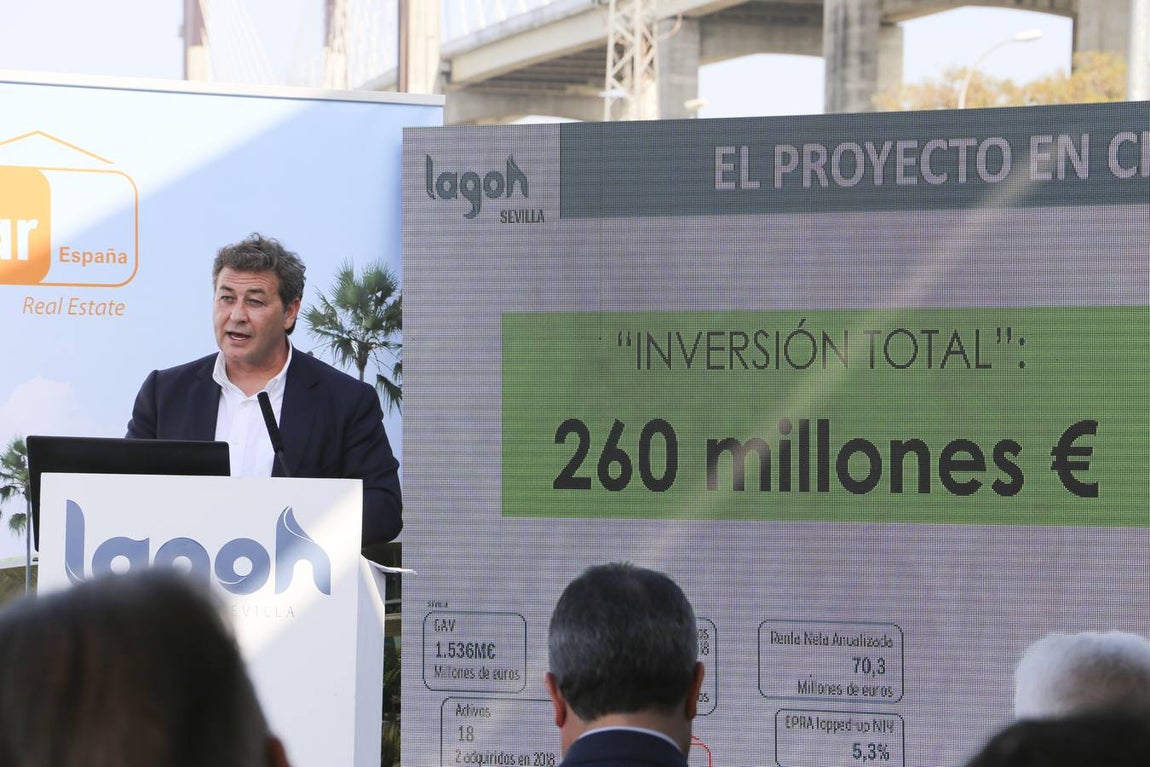 En imágenes, estado actual de las obras del centro comercial Lagoh de Palma Altas