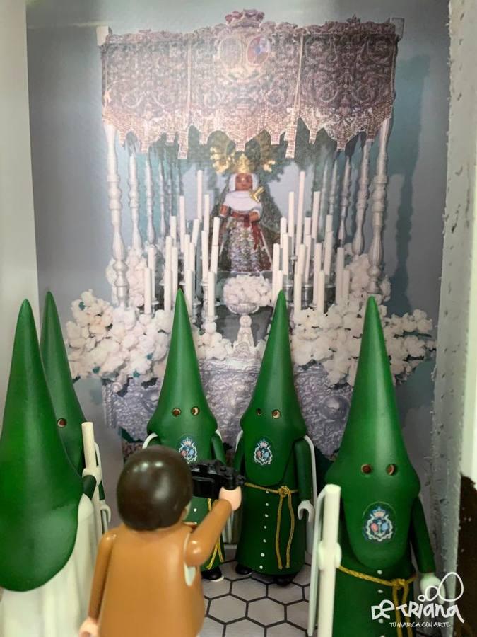 Los «playmobil» adelantan la Madrugada en Triana
